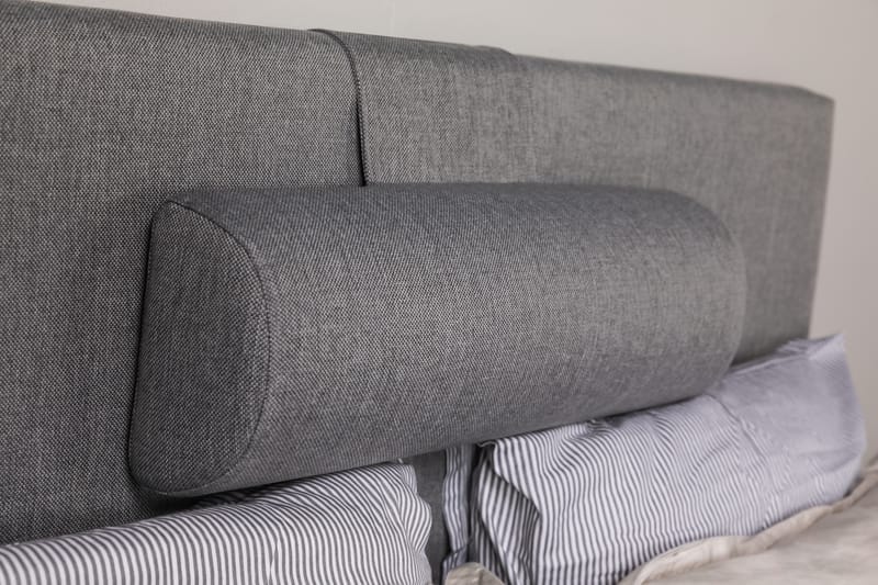 SINNEBO Sängpaket 140 Ljusgrå/Svart Sockel - Möbler - Sovrum - Sängar - Komplett Sängpaket