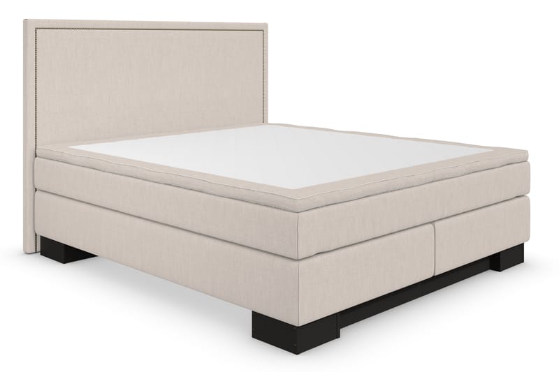 SINNEBO Sängpaket 160x210 + KYRAN Gavel Rak Beige - Möbler - Sovrum - Sängar - Komplett Sängpaket