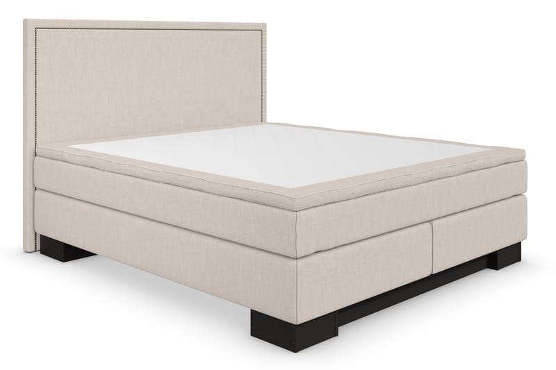 SINNEBO Sängpaket 160x210 + KYRAN Gavel Rak Beige - Komplett Sängpaket - Kontinentalsängar