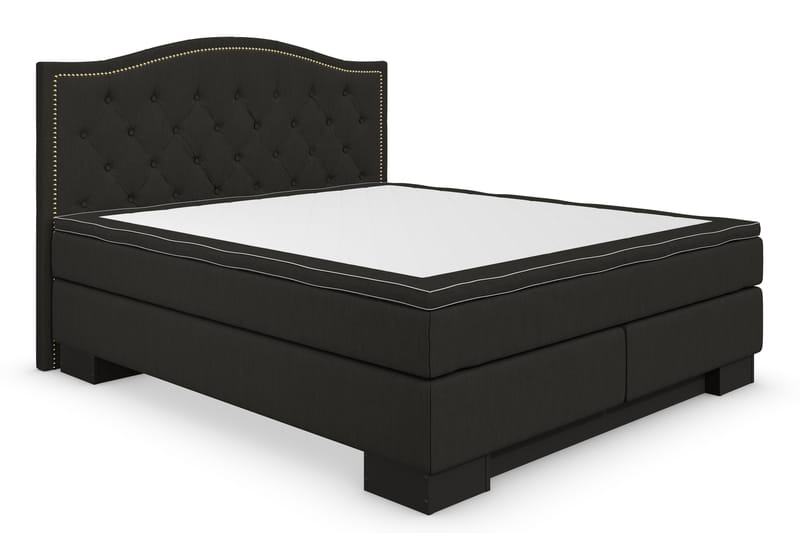 SINNEBO Sängpaket 160x210 + KYRAN Gavel Toppad Svart - Möbler - Sovrum - Sängar - Komplett Sängpaket
