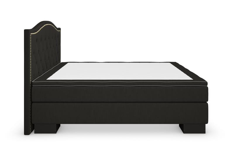 SINNEBO Sängpaket 160x210 + KYRAN Gavel Toppad Svart - Möbler - Sovrum - Sängar - Komplett Sängpaket
