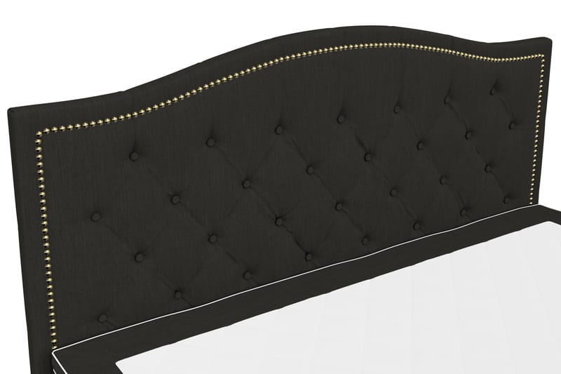 SINNEBO Sängpaket 160x210 + KYRAN Gavel Toppad Svart - Komplett Sängpaket - Kontinentalsängar