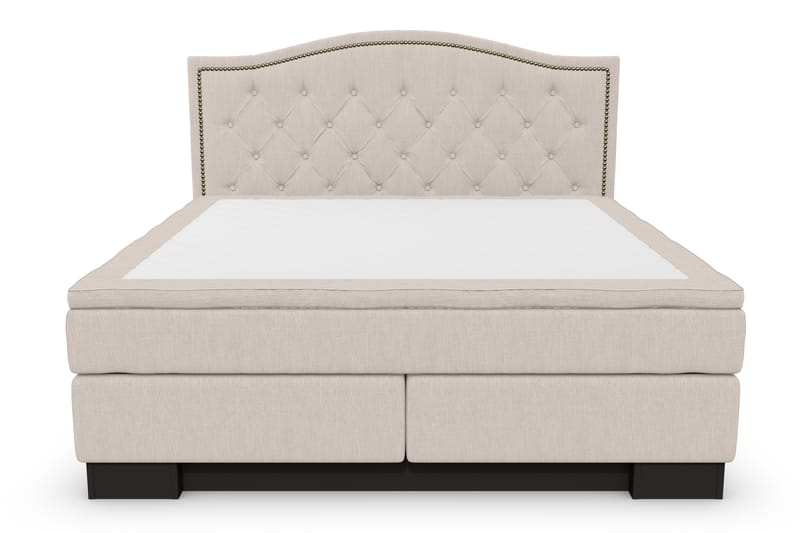 SINNEBO Sängpaket 180x210 Amiral Sänggavel Beige - Möbler - Sovrum - Sängar - Komplett Sängpaket