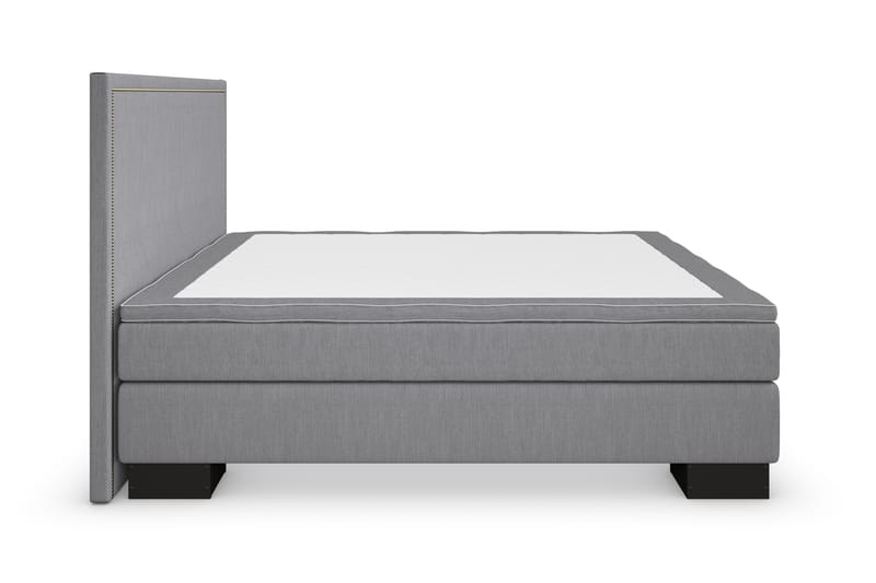 SINNEBO Sängpaket 180x210 + KYRAN Gavel Rak Ljusgrå - Möbler - Sovrum - Sängar - Komplett Sängpaket