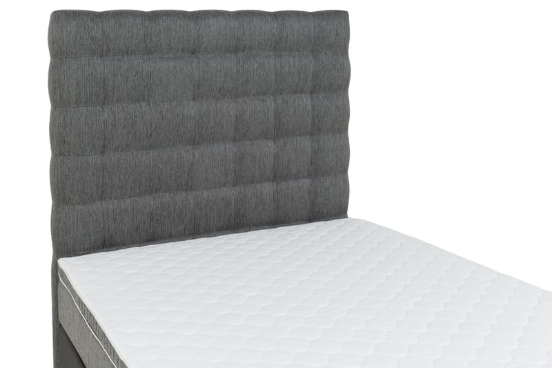 SINNEBO Sängpaket120 Svart Ek Fyrkant - Komplett Sängpaket - Kontinentalsängar