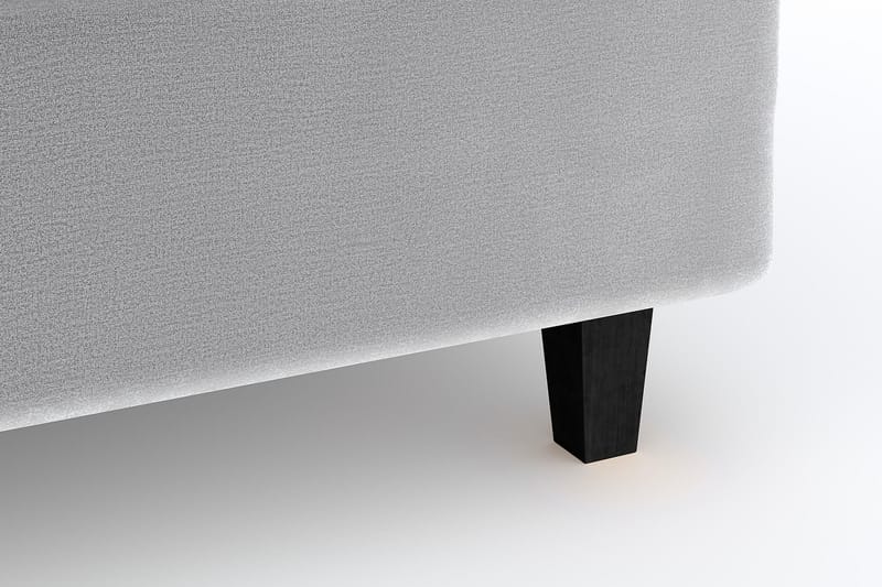 SINNEBO Velvet Sänkypaketti 160x200 - Ljusgrå - Möbler - Sovrum - Sängar - Komplett Sängpaket