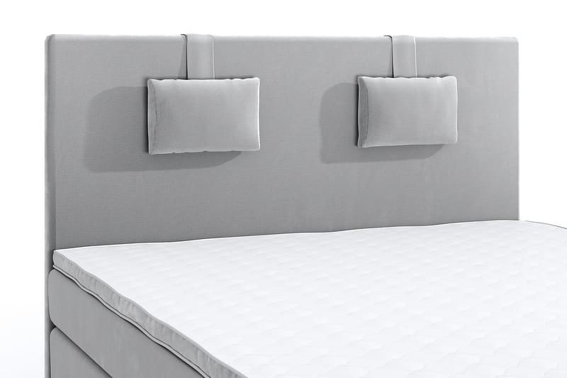 SINNEBO Velvet Sänkypaketti 160x200 - Ljusgrå - Möbler - Sovrum - Sängar - Komplett Sängpaket