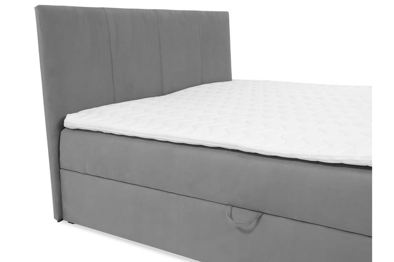 SKUMPERUD Kontinentalsäng 160x200 cm + Bäddmadrass Grön - Möbler - Sovrum - Sängar - Kontinentalsängar