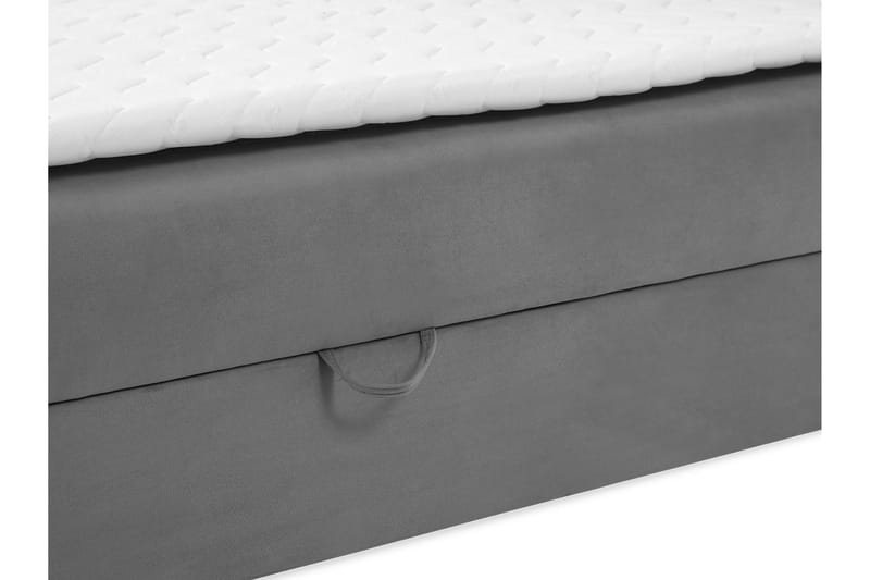 SKUMPERUD Kontinentalsäng 160x200 cm + Bäddmadrass Svart - Möbler - Sovrum - Sängar - Kontinentalsängar