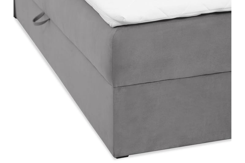 SKUMPERUD Kontinentalsäng 160x200 cm + Bäddmadrass Svart - Möbler - Sovrum - Sängar - Kontinentalsängar