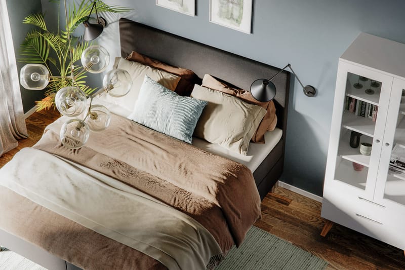 Sleepy Kontinentalsäng 160x200 cm - Svart - Möbler - Sovrum - Sängar - Kontinentalsängar