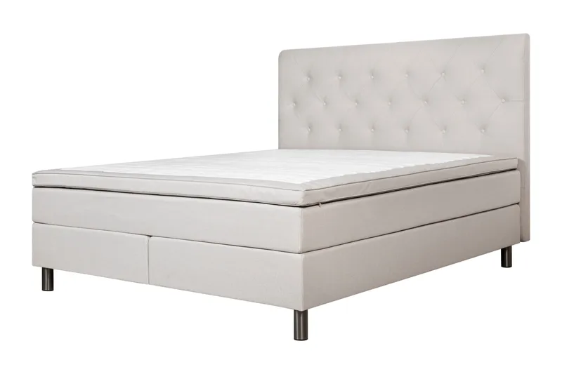 Smögen Komplett Sängpaket 160x200 - Beige - Möbler - Sovrum - Sängar - Kontinentalsängar