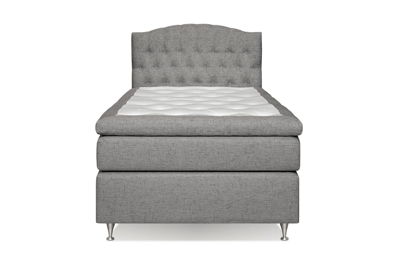 STACIA Kontinentalsäng 120x200 Medium Grå - Grå - Möbler - Sovrum - Sängar - Kontinentalsängar