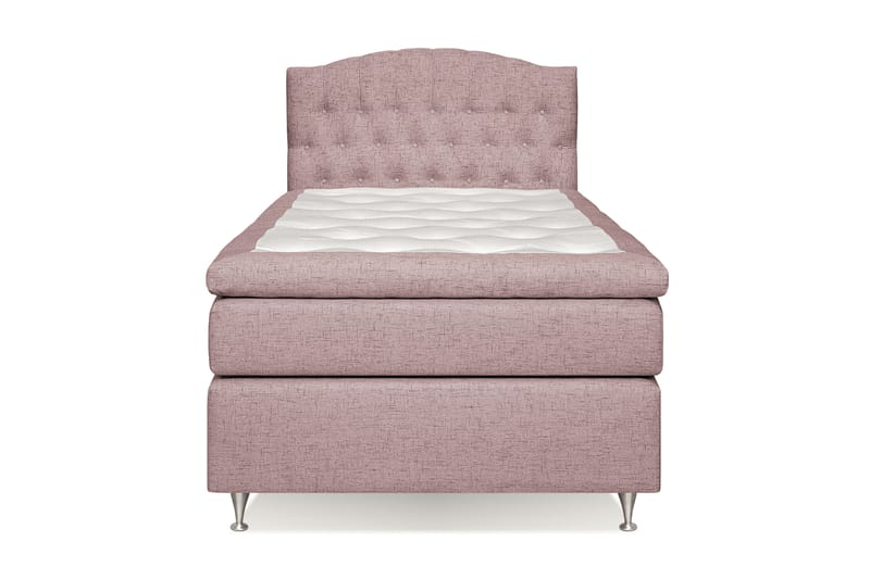 STACIA Sängpaket 120x200 Fast Rosa - Möbler - Sovrum - Sängar - Komplett Sängpaket