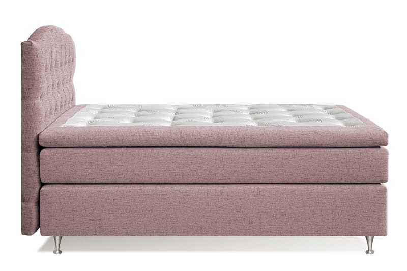 STACIA Sängpaket 120x200 Fast Rosa - Möbler - Sovrum - Sängar - Komplett Sängpaket