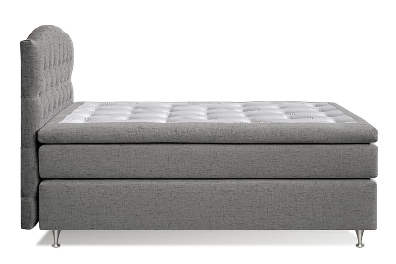STACIA Sängpaket 120x200 Medium Grå - Möbler - Sovrum - Sängar - Komplett Sängpaket