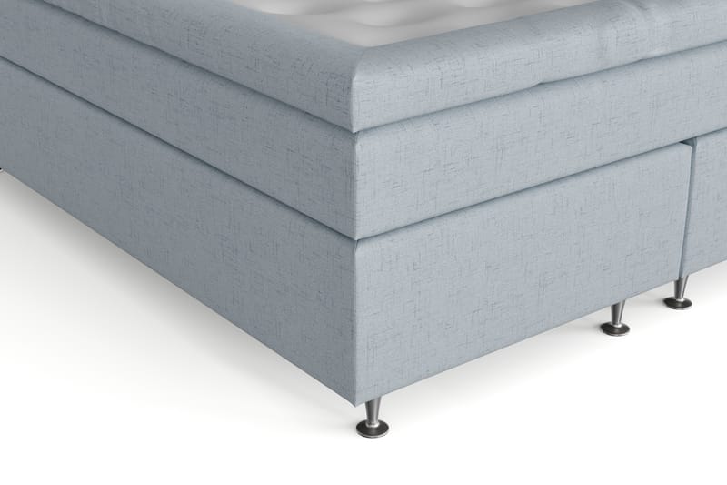 STACIA Sängpaket 140x200 Fast Ljusblå - Möbler - Sovrum - Sängar - Komplett Sängpaket