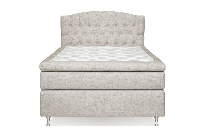 STACIA Sängpaket 140x200 Medium Beige - Möbler - Sovrum - Sängar - Komplett Sängpaket