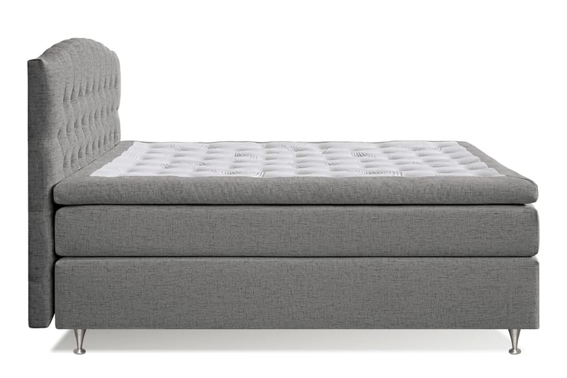 STACIA Sängpaket 160x200 Fast Grå - Möbler - Sovrum - Sängar - Komplett Sängpaket