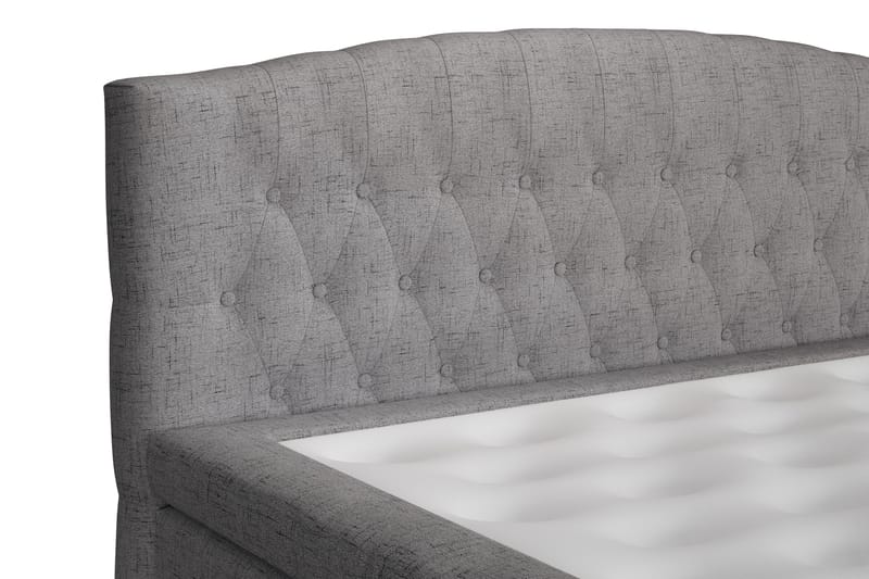 STACIA Sängpaket 160x200 Fast Grå - Möbler - Sovrum - Sängar - Komplett Sängpaket