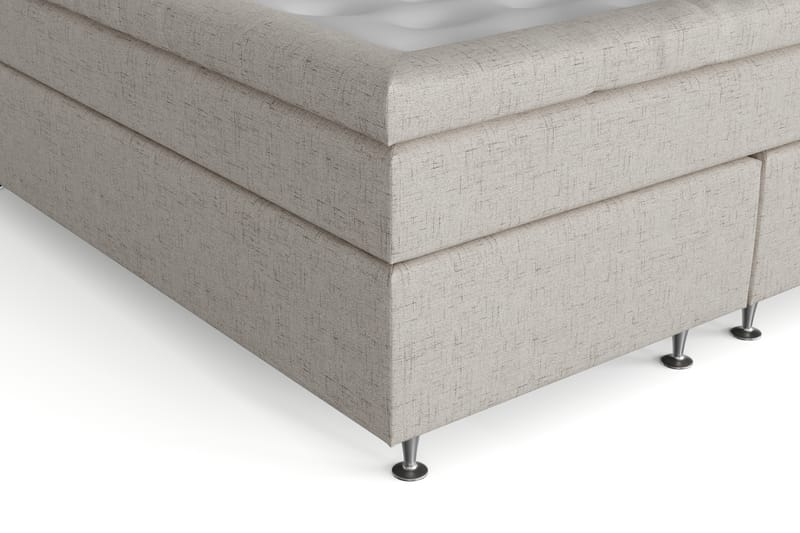 STACIA Sängpaket 160x200 Fast/Medium Beige - Komplett Sängpaket - Kontinentalsängar