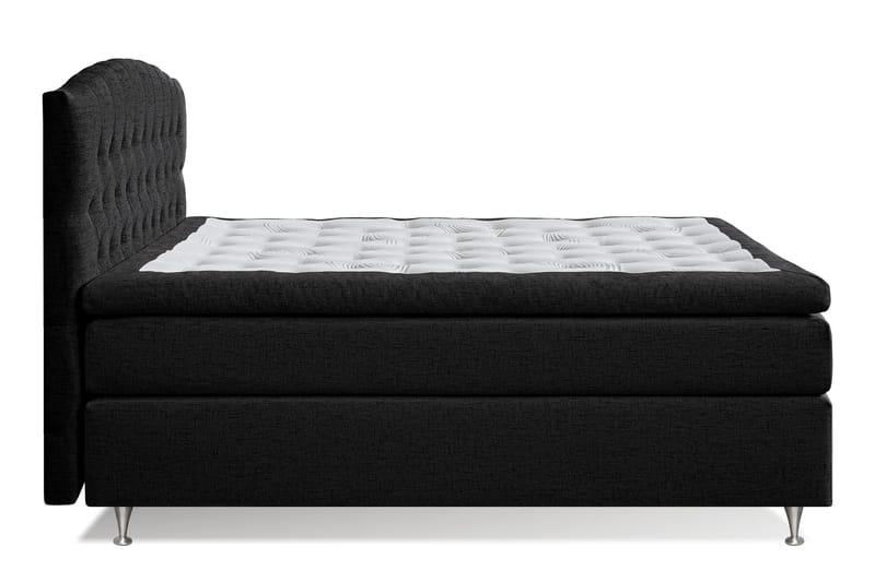 STACIA Sängpaket 160x200 Medium Svart - Möbler - Sovrum - Sängar - Komplett Sängpaket