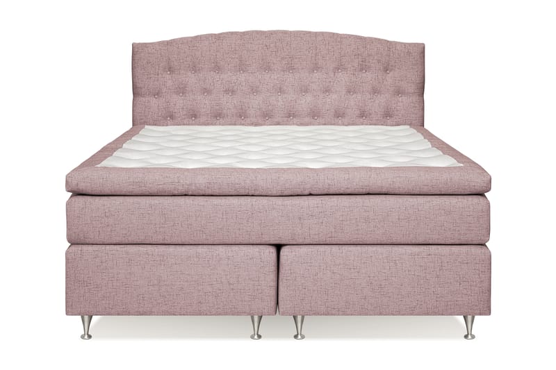 STACIA Sängpaket 180x200 Fast Rosa - Komplett Sängpaket - Kontinentalsängar