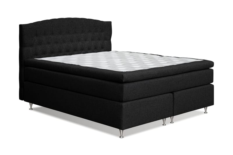 STACIA Sängpaket 180x200 Fast Svart - Möbler - Sovrum - Sängar - Komplett Sängpaket