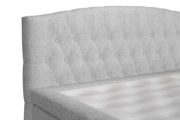 STACIA Sängpaket 180x200 Fast/Medium Ljusgrå - Möbler - Sovrum - Sängar - Komplett Sängpaket