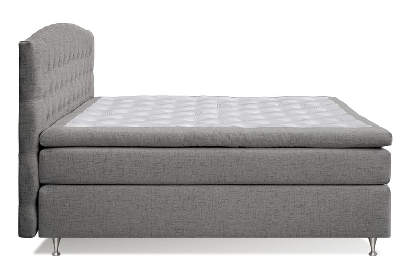 STACIA Sängpaket 180x200 Medium Grå - Möbler - Sovrum - Sängar - Komplett Sängpaket