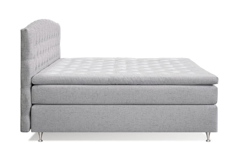 STACIA Sängpaket 180x200 Medium Ljusgrå - Möbler - Sovrum - Sängar - Komplett Sängpaket