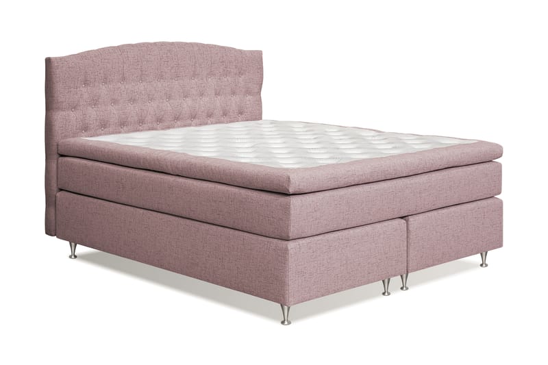 STACIA Sängpaket 180x200 Medium Rosa - Möbler - Sovrum - Sängar - Komplett Sängpaket