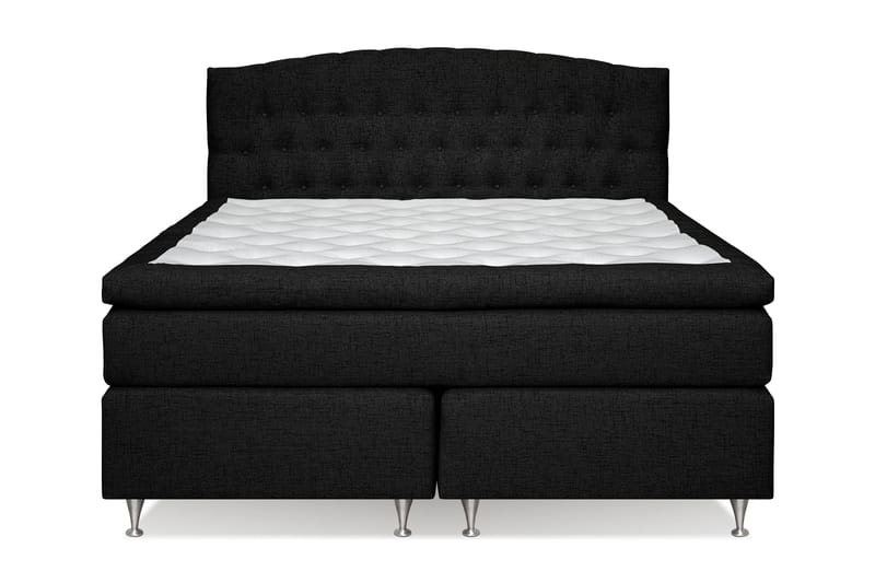 STACIA Sängpaket 180x200 Medium Svart - Möbler - Sovrum - Sängar - Komplett Sängpaket