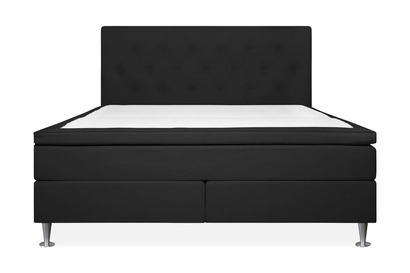 Strömstad Kontinentalsäng 180x200, Mörkgrå