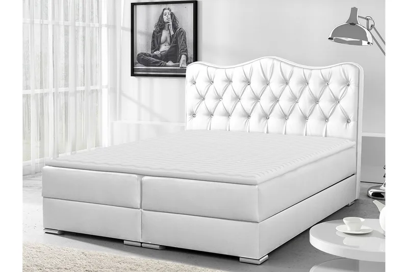 Sultan Kontinentalsäng 120x200 cm - Vit - Möbler - Sovrum - Sängar - Kontinentalsängar