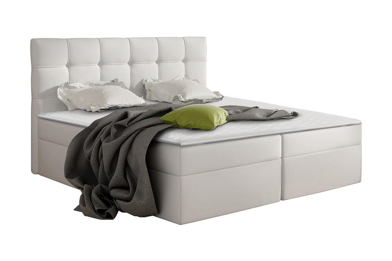 Svenes Kontinentalsäng 160x200 cm, Vit