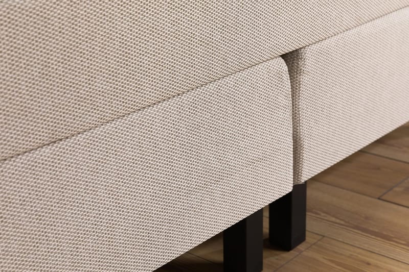 VALLVIK Kontinentalsäng 160x200 cm beige - Möbler - Sovrum - Sängar - Kontinentalsängar