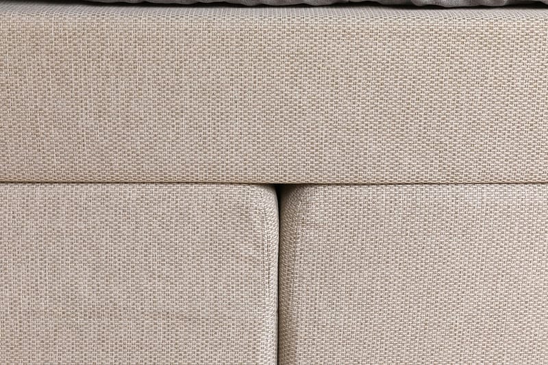 VALLVIK Kontinentalsäng 160x200 cm beige - Möbler - Sovrum - Sängar - Kontinentalsängar