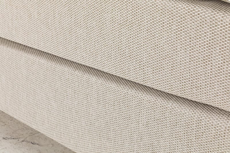 VALLVIK Kontinentalsäng 160x200 cm beige - Möbler - Sovrum - Sängar - Kontinentalsängar