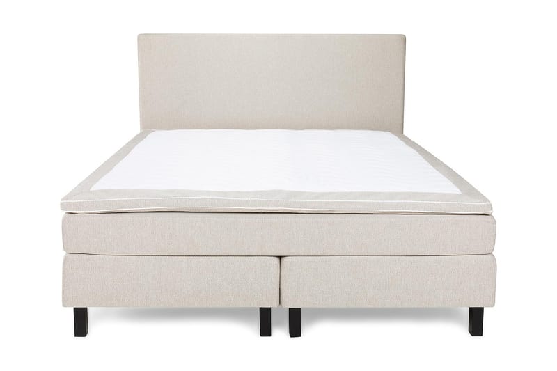 VALLVIK Kontinentalsäng 160x200 cm beige - Möbler - Sovrum - Sängar - Kontinentalsängar