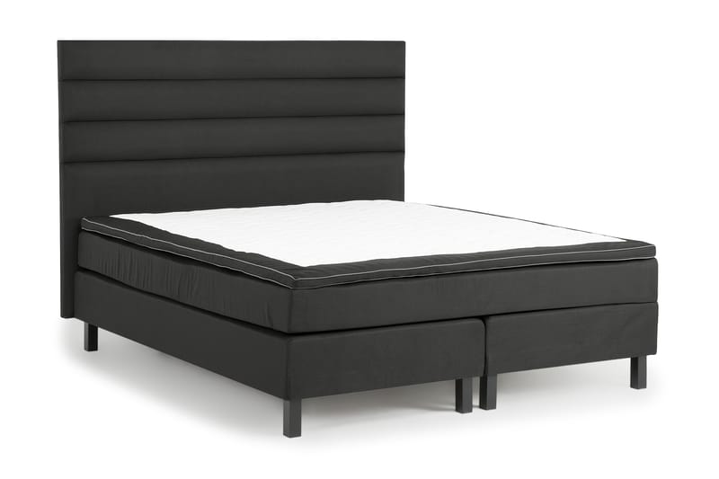 VALLVIK Superior Kontinentalsäng 180 Svart - Möbler - Sovrum - Sängar - Komplett Sängpaket
