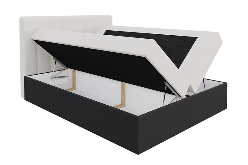 Vasil Kontinentalsäng 120x200 - Grå - Möbler - Sovrum - Sängar - Kontinentalsängar