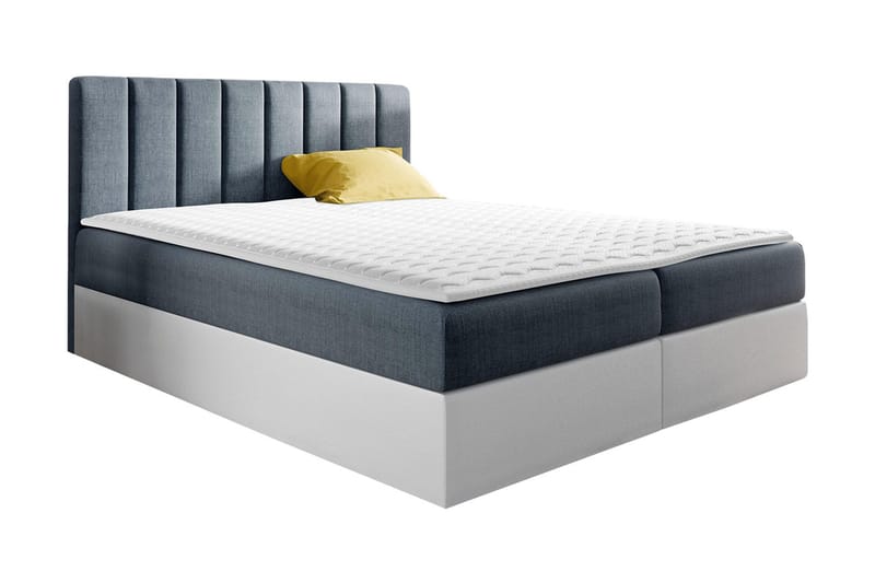 Vasil Kontinentalsäng 200x200, Grå