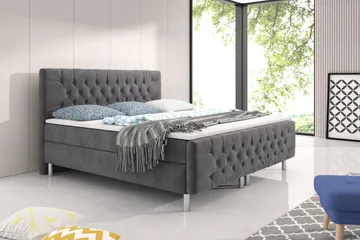 Velluto Sängpaket 160x200 cm - + Fler utföranden - Möbler - Sovrum - Sängar - Kontinentalsängar