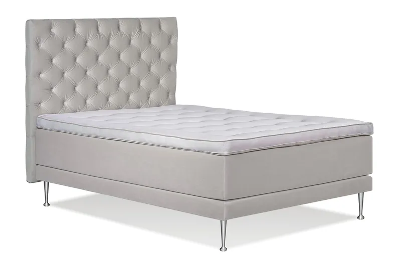 Victoria Komplett Sängpaket 140x200 - Rosa - Möbler - Sovrum - Sängar - Kontinentalsängar