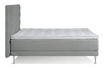 Victoria Komplett Sängpaket 180x200 - Ljusgrå - Möbler - Sovrum - Sängar - Kontinentalsängar