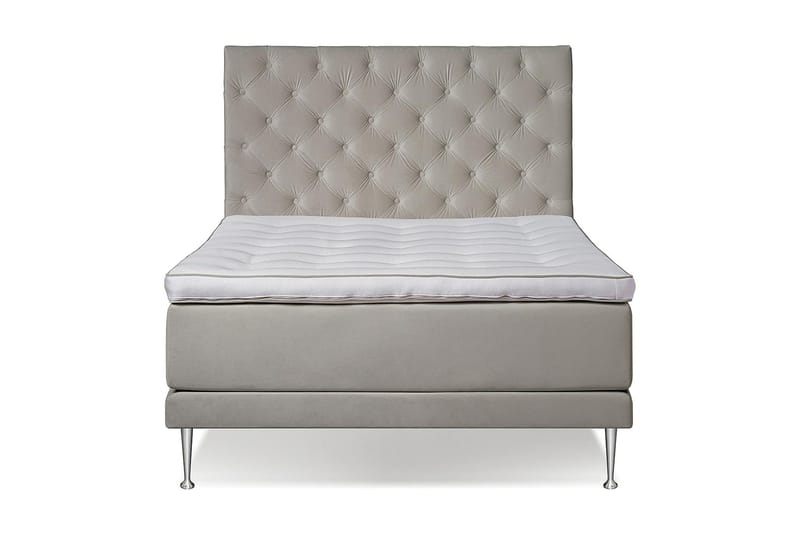 VICTORIA Kontinentalsäng 140 - Beige - Möbler - Sovrum - Sängar - Kontinentalsängar