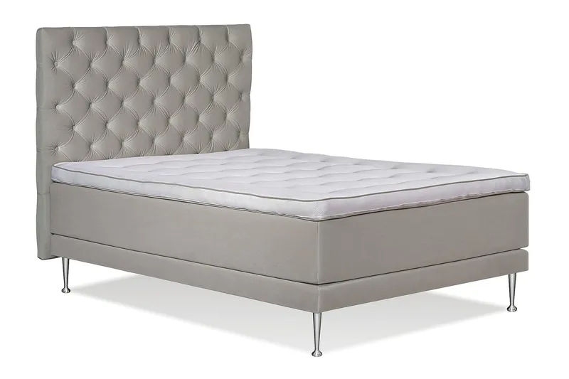 VICTORIA Kontinentalsäng 140 - Beige - Möbler - Sovrum - Sängar - Kontinentalsängar