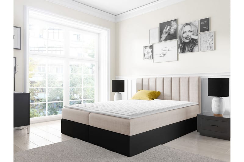 WILBER Kontinentalsäng 120x200 - Beige - Möbler - Sovrum - Sängar - Kontinentalsängar