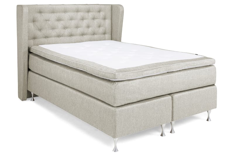 ZOUL Kontinentalsäng 140 Beige - Möbler - Sovrum - Sängar - Kontinentalsängar